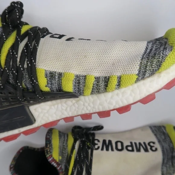Adidas NMD Hu Pharrell‎ Solar Pack Red Sneakers Inspire Empower BB9527